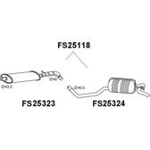 Kit silencioso posterior easy2fit FAURECIA - FS25118