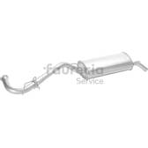 Kit silencioso posterior easy2fit FAURECIA - FS55450