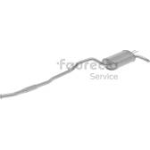 Kit silenziatore posteriore easy2fit FAURECIA - FS55726