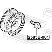 Boulon de roue FEBEST - 2585B-001