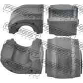 Bushing, stabiliser bar FEBEST - VWSB-BA5R-KIT