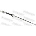 Cable Pull, parking brake FEBEST - 21100-FOCIIR
