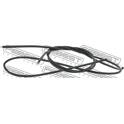 Cavo comando cofano motore FEBEST - 2799-HCXC90