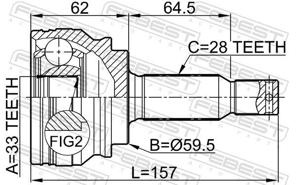CV joint kit 