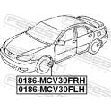 Guarda-lamas e para-lamas FEBEST - 0186-MCV30FLH