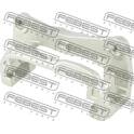 Jeu de supports d'étriers de freins FEBEST - 0877C-S11FR