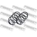 Jeu de suspensions (ressorts) FEBEST - 2308-013F-KIT