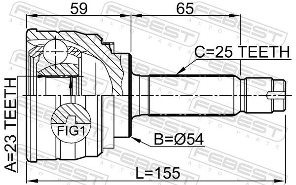 CV joint kit 
