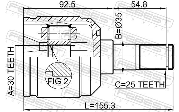 CV joint kit 