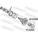 Febest Kit Montage Soufflet Arbre Transmission - Compatible Renault, Volvo V40 - Réf. 7700720854