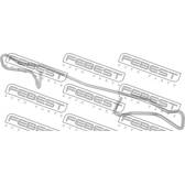 Molla, Pastiglia freno FEBEST - 0303-001