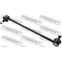 Stange/Strebe, Stabilisator FEBEST - 0123-204