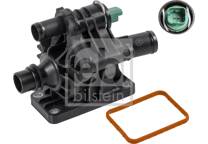 TOPRAN Boîtier Thermostat 723 013 Avec Capteur Et Thermostat - Compatible Peugeot, Ford, Citroën, Mini