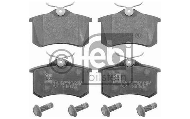 FEBI BILSTEIN Bremsbelagsatz Scheibenbremse 16815 für MERCEDES-BENZ