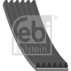 Courroie à Nervures Trapézoïdales FEBI BILSTEIN 6PK1025 – Compatible Golf VII, Tiguan, Octavia III, Sharan 2.0 TDI & 1.6 TDI