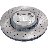 Jeu de 2 disques de frein FEBI BILSTEIN - 43954