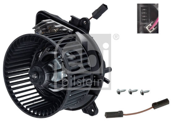 Electric Motor, interior blower