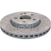 Brake disc set (2) FEBI BILSTEIN - 44188