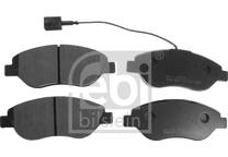 Front brake pad set