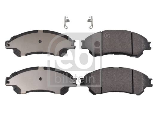 Front brake pad set