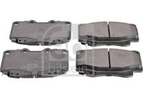 Front brake pad set