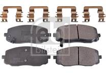 Front brake pad set