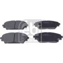 Front brake pad set FEBI BILSTEIN - 116323