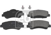 Front brake pad set