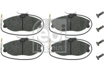 Front brake pad set
