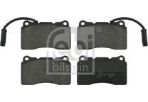Front brake pad set