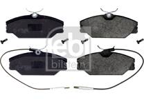Front brake pad set