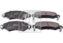 Front brake pad set