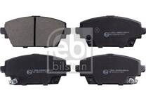 Front brake pad set