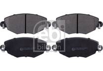 Front brake pad set
