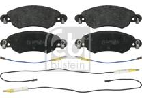 Front brake pad set