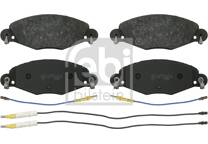 Front brake pad set