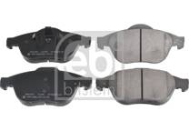 Front brake pad set