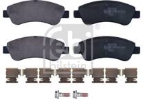 Front brake pad set