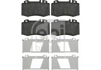Front brake pad set