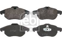 Front brake pad set