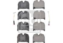 Front brake pad set