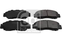 Front brake pad set