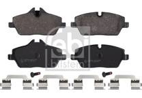 Front brake pad set