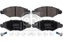 Front brake pad set
