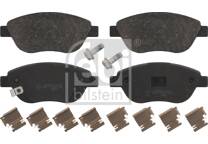 Front brake pad set