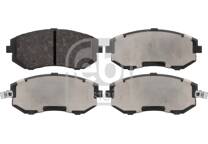 Front brake pad set
