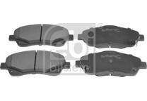 Front brake pad set