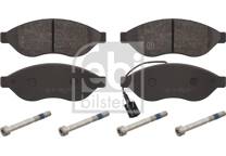 Front brake pad set