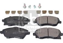 Front brake pad set