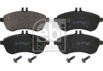 Front brake pad set